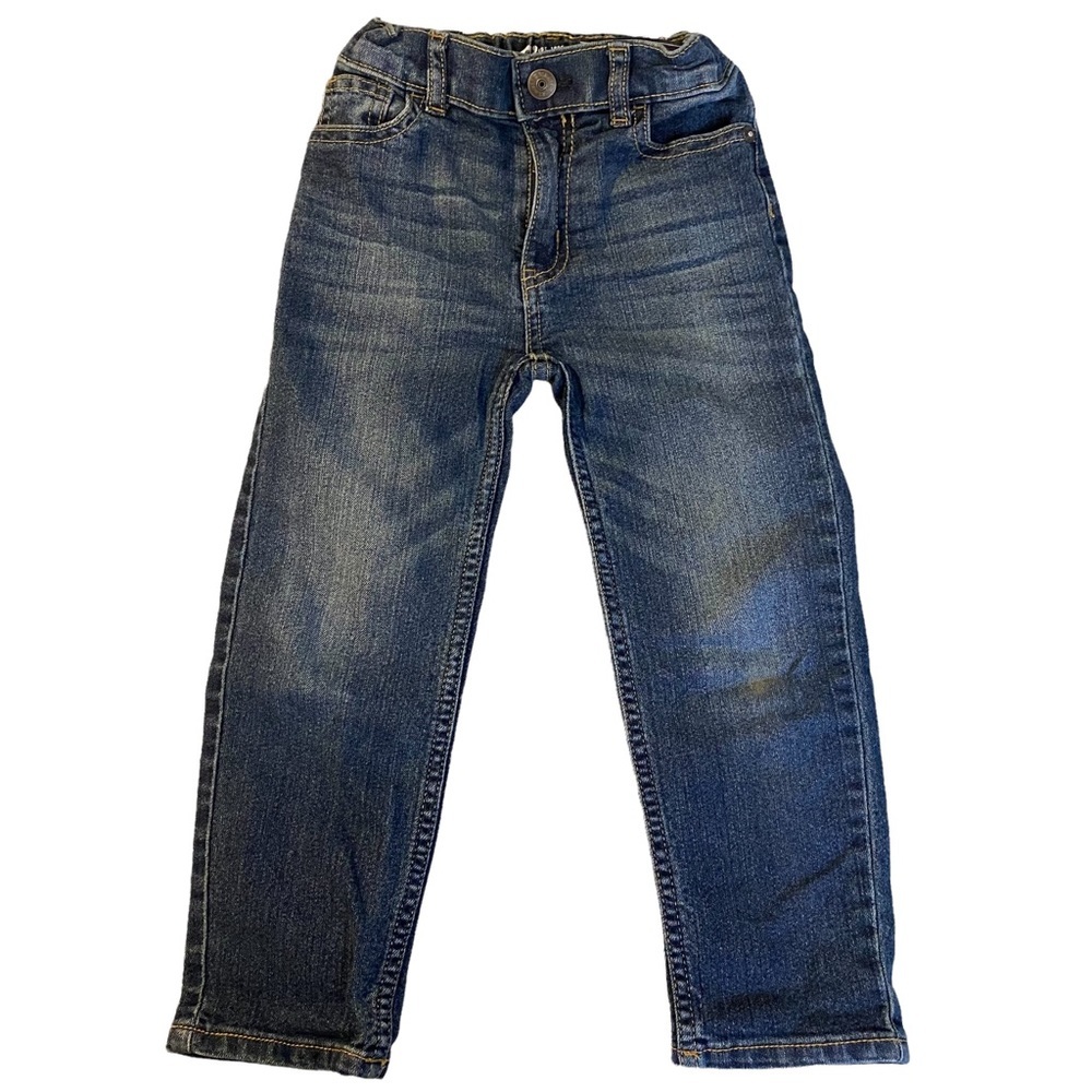 OshKosh B'Gosh Boy's Classic Adjustable Waist Jeans Size 4R
